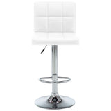 Vidaxl barstoelen 2 st kunstleer wit