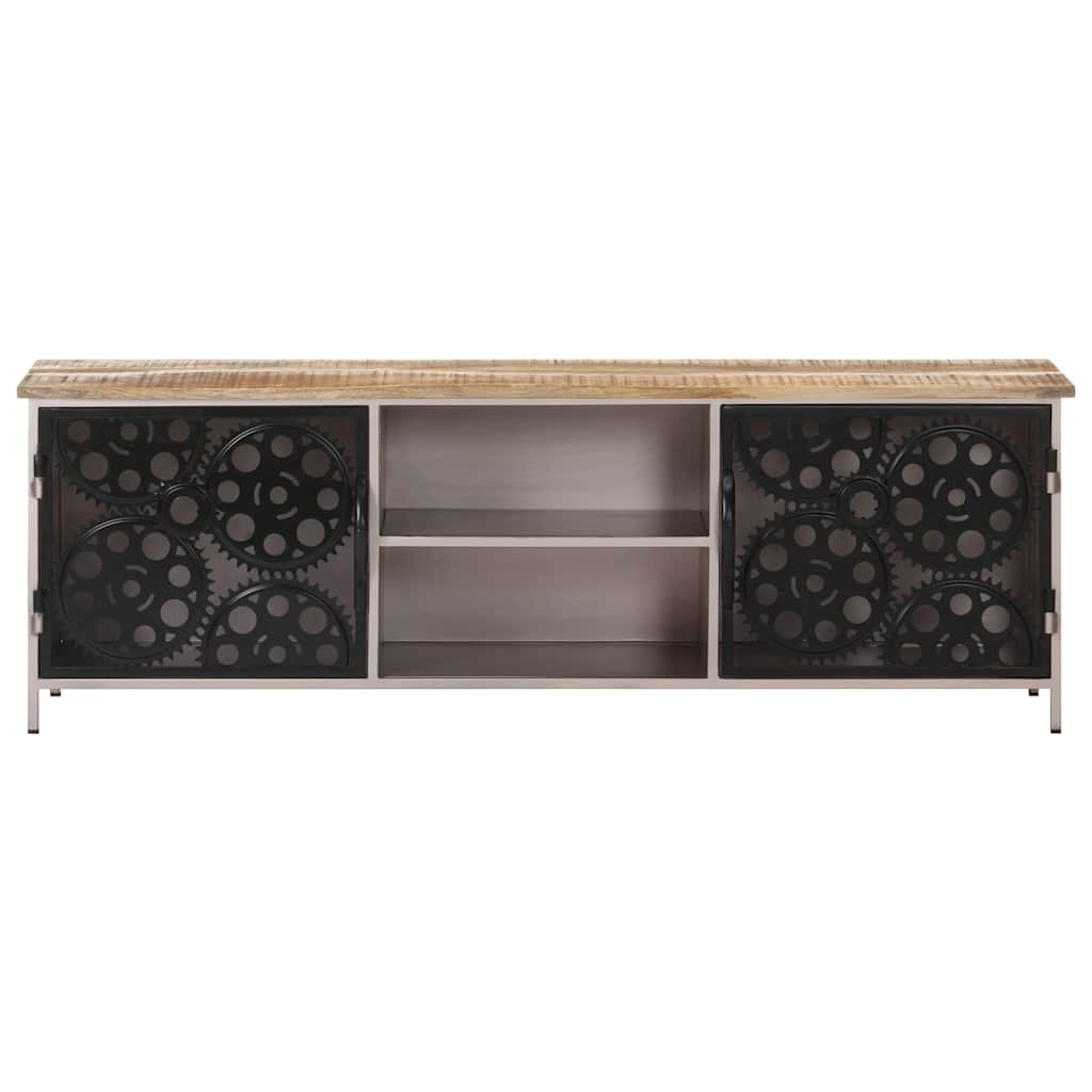 Vidaxl tv-meubel 120x30x40 cm ruw mangohout