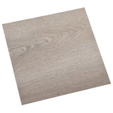 Vidaxl vloerplanken zelfklevend 55 st 5,11 m² pvc taupe