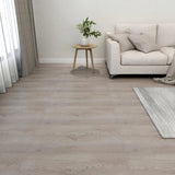 Vidaxl podłogowe płyty samozadowolenia 55 St 5.11 m² PVC Taupe