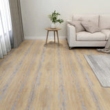 Vidaxl Floorboards auto-adhésif 55 ST 5.11 m² PVC Brown