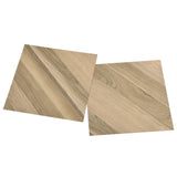 Vidaxl vloerplanken zelfklevend 55 st 5,11 m² pvc gestreept bruin