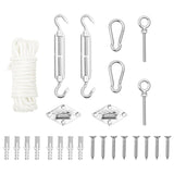 Vidaxl 9-piece awning accessories set stainless steel