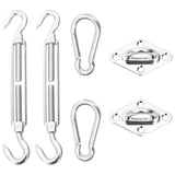 Vidaxl 6-piece awning mounting kit Stainless steel