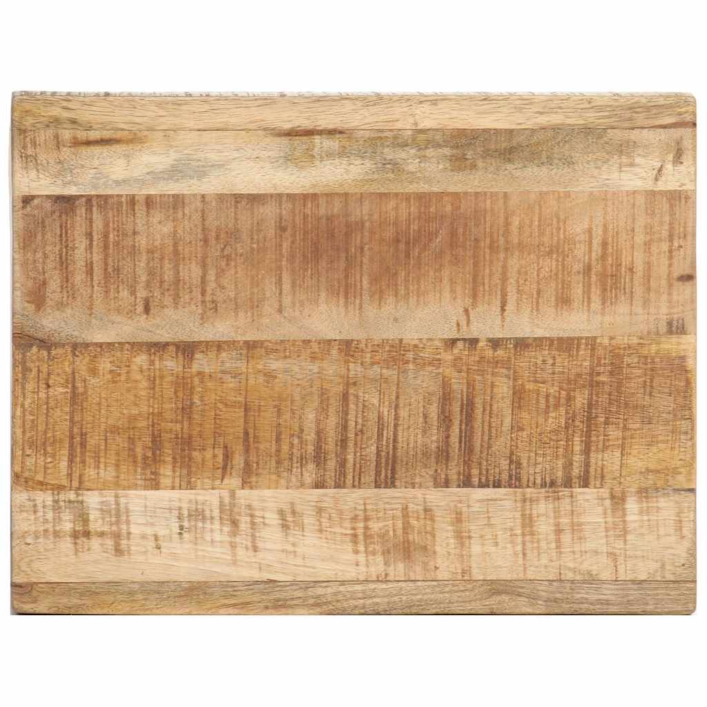 Vidaxl bijzettafel 40x30x50 cm massief ruw mangohout