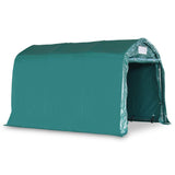 Tienda de garaje Vidaxl 2.4x3.6 M PVC Green