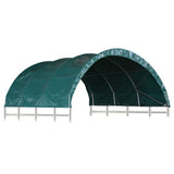 Vidaxl VeeTent 3.7x3,7 M PVC verde