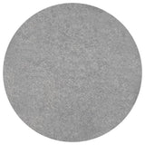 Vidaxl artificial grass with studs round 95 cm gray