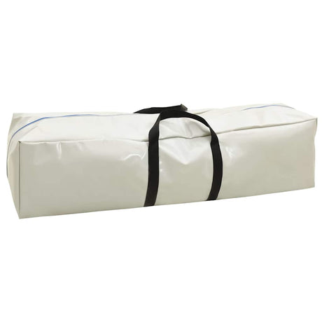 Vidaxl gymnastiekmat met pomp opblaasbaar 60x100x10 cm pvc blauw