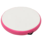 Vidaxl Gymnastics Mat con bomba inflable 100x100x15 cm PVC Pink