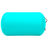 Vidaxl Gymnastics Roll med pump Uppblåsbar 100x60 cm PVC Green