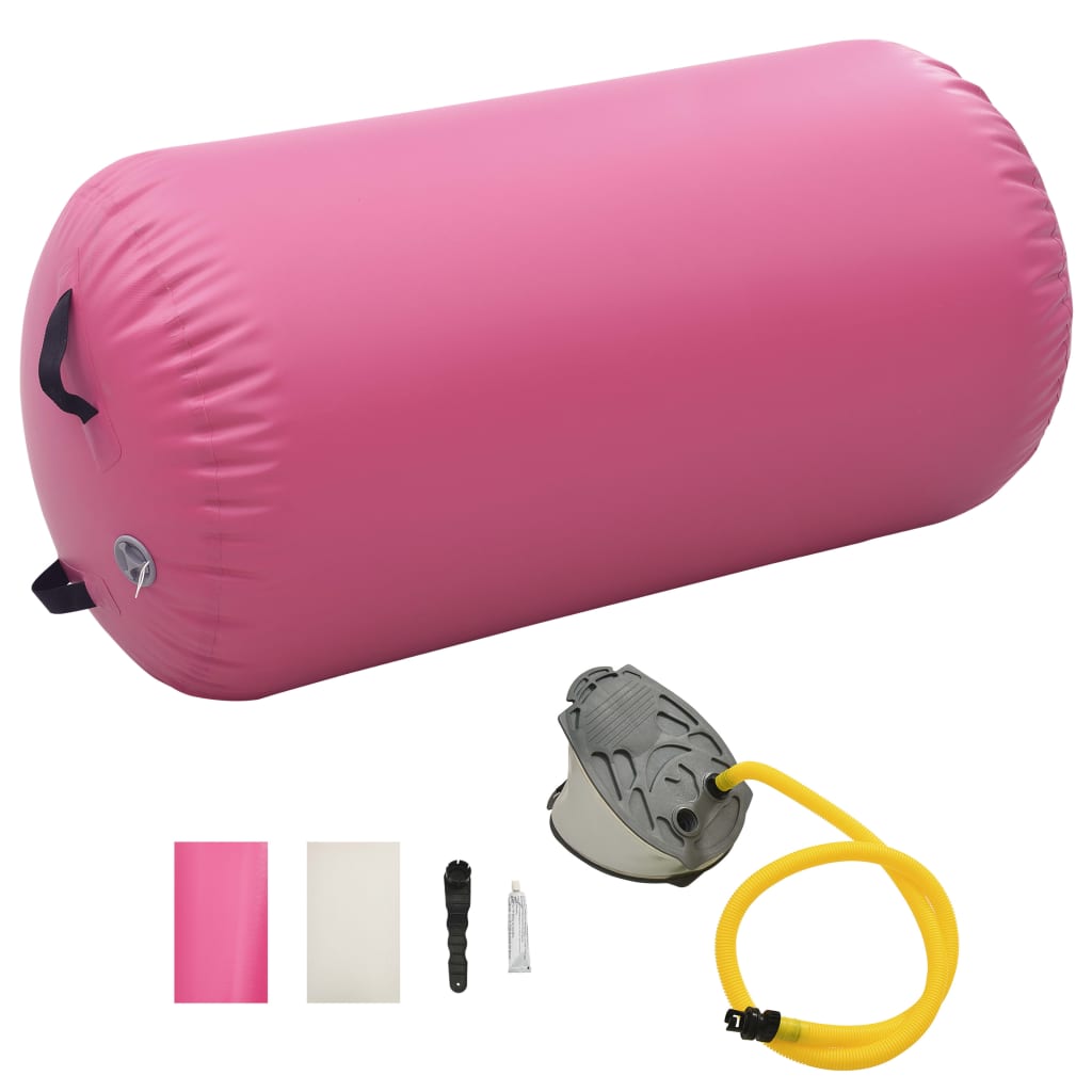 Vloga gimnastike Vidaxl s črpalko Infutable 120x75 cm PVC Pink