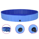 Vidaxl Dog Swimming Pool sammenleggbar 200x30 cm PVC Blue