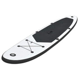 Vidaxl stand-up paddleboard opblaasbaar zwart en wit