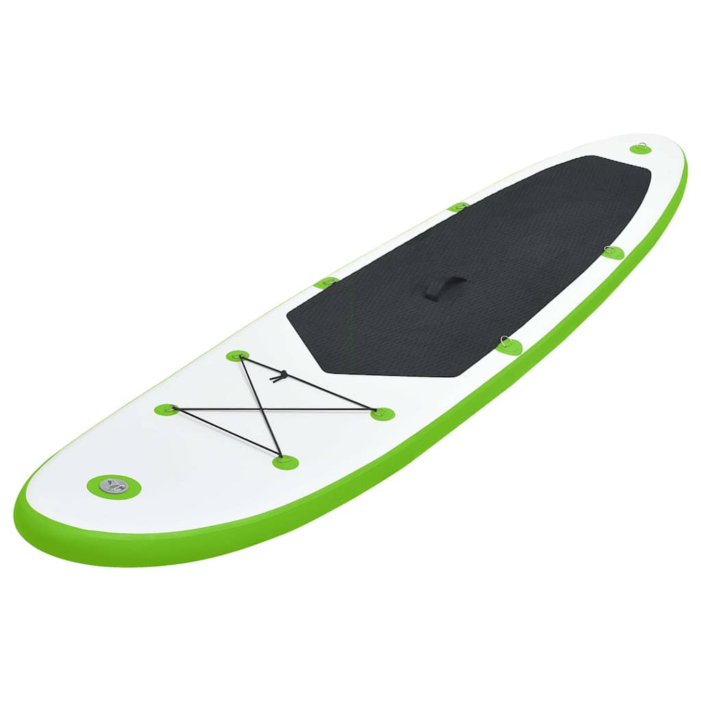 Vidaxl Stand-up Paddleboard nafukovací zelená a bílá