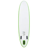Vidaxl stand up paddleboardset opblaasbaar groen en wit