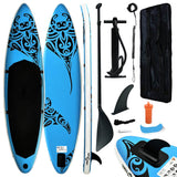 Vidaxl Stand Up Paddleboard Set Inflable 305x76x15 cm azul