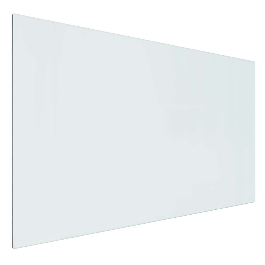 Vidaxl glasplaat openhaard rechthoekig 100x60 cm