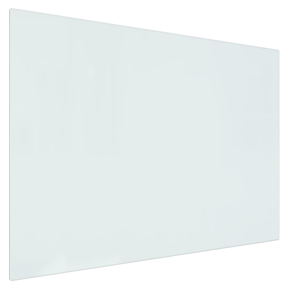 Vidaxl glasplaat openhaard rechthoekig 80x60 cm