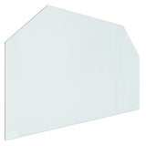 Vidaxl glasplade pejs hexagonal 100x60 cm