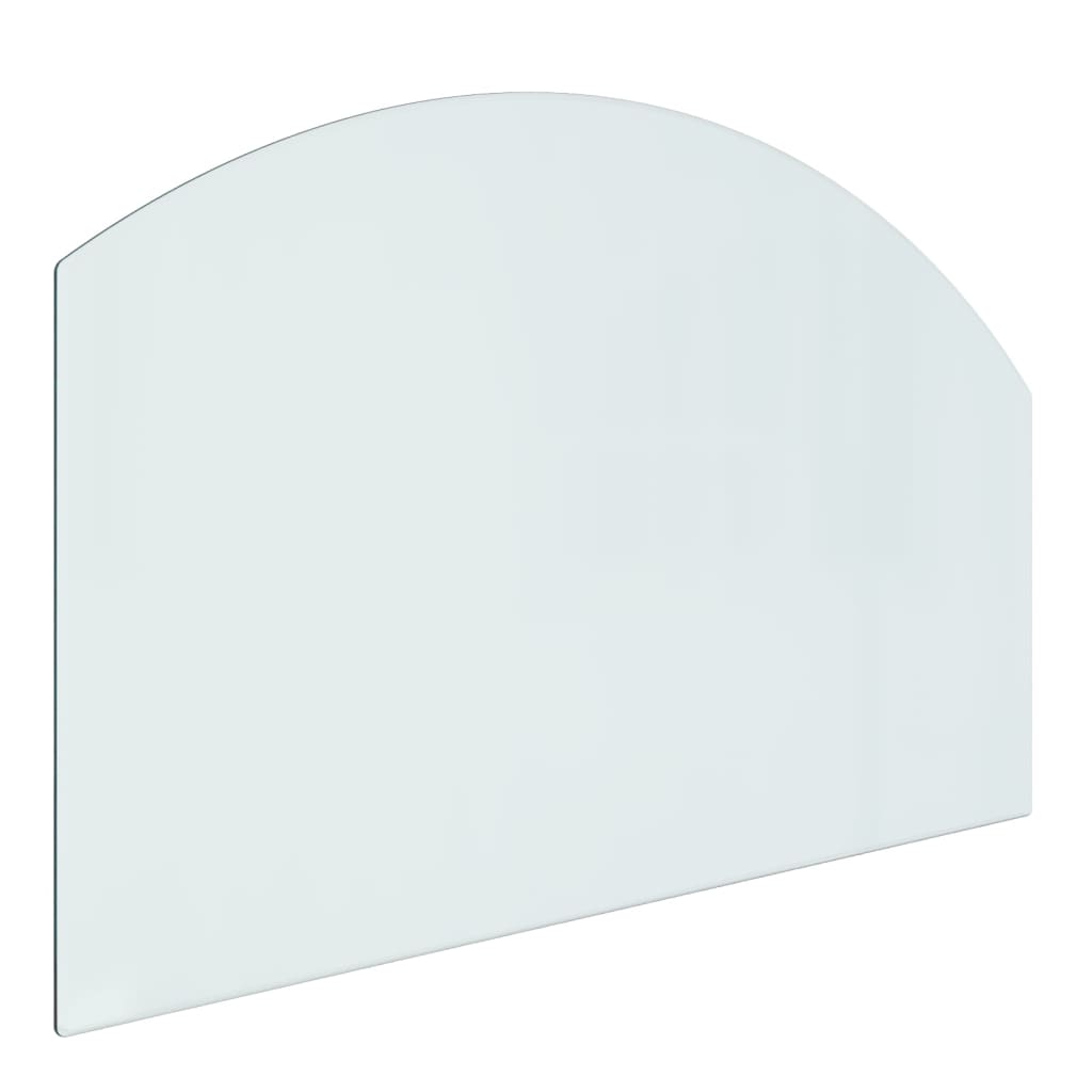 Vidaxl Glass Plate Frelplace 80x50 cm