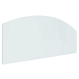 Vidaxl Glass Plate Frelplace 120x50 cm