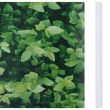 Vidaxl Garden screen 35x0.19 m PVC Green