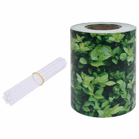 Vidaxl privacystrip 70x0,19 m pvc groen