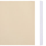 Vidaxl Garden Screens 4 ST 35x0,19 M PVC Cream -Colored