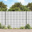 Vidaxl privacystrip 70x0,19 m pvc wit
