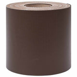 Vidaxl privacystrips 35x0,19 m pvc bruin