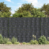 BIDAXL GARDEN SCREENS 4 ST 35X0.19 M PVC GRÅ