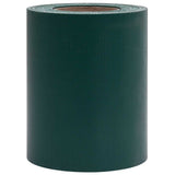 Vidaxl tuinschermen 4 st 35x0,19 m pvc matgroen