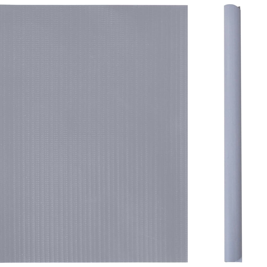 Vidaxl Haveskærm 35x0,19 m PVC Matt Light Gray