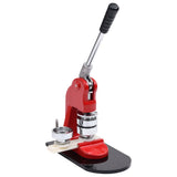 Vidaxl buttonmachine met 500 st buttononderdelen 37 mm