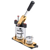 Vidaxl buttonmachine draaipunch met 500 st buttononderdelen 25 mm