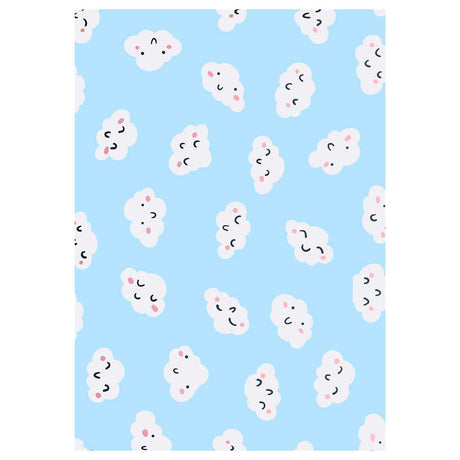 Vidaxl vloerkleed met print 160x230 cm stof meerkleurig