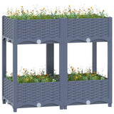 Vidaxl Planter surélevé 80x40x71 cm en polypropylène