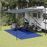 Vidaxl tent carpet 250x450 cm blue