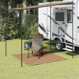 Tappeto tenda Vidaxl 250x250 cm taupe