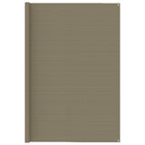 Tappeto tenda Vidaxl 250x500 cm taupe