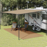 Tappeto tenda Vidaxl 250x550 cm taupe