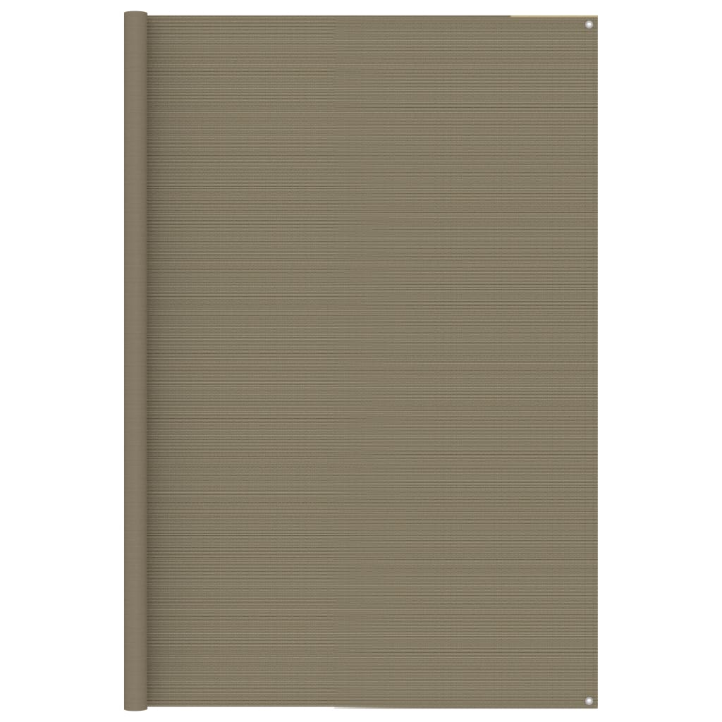 Tapis de tente Vidaxl 300x400 cm taupe