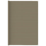 Tapis de tente Vidaxl 300x400 cm taupe