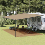 Vidaxl Zelt Tennis 400x700 cm HDPE Taupe