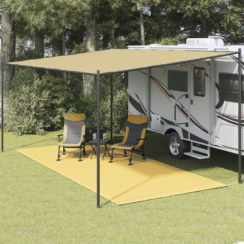 Tappeto tenda Vidaxl 250x600 cm beige