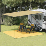 Vidaxl tent carpet 400x400 cm Beige