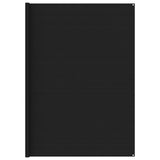 Vidaxl tent carpet 300x600 cm black