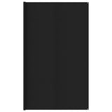 Tapis de tente Vidaxl 400x800 cm HDPE noir