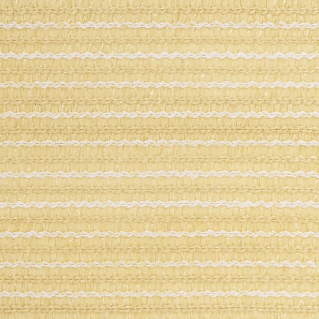 Obrazovka balkonu Vidaxl 75x500 cm HDPE BEIGE